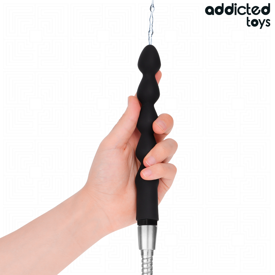 ADDICTED TOYS - PULITORE ANALE CON ADATTATORE UNIVERSALE MODELLO 6 Addicted Toys