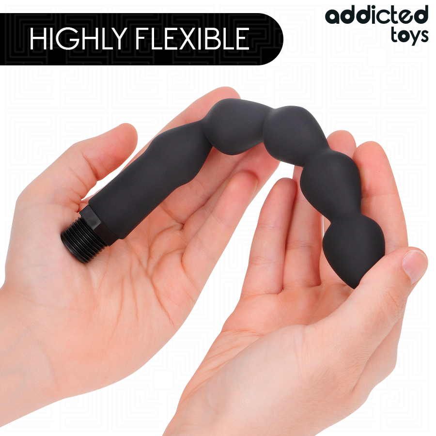 ADDICTED TOYS - PULITORE ANALE CON ADATTATORE UNIVERSALE MODELLO 6 Addicted Toys