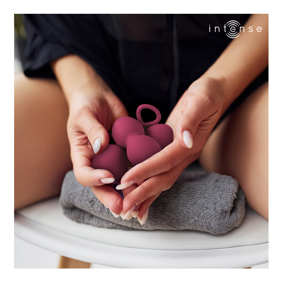 INTENSE - KIT PALLINE KEGEL CHARLI BORDEAUX Intense Health Kegel
