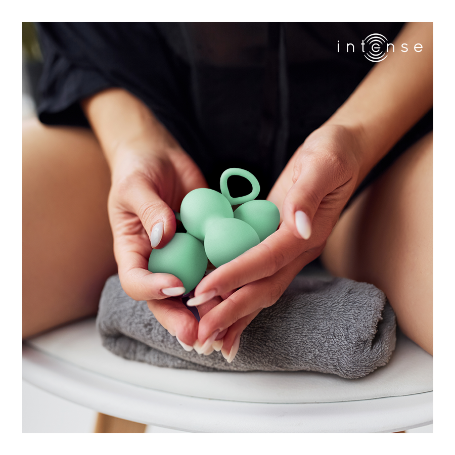 INTENSE - KIT PALLINE KEGEL CHARLI VERDE CHIARO Intense Health Kegel