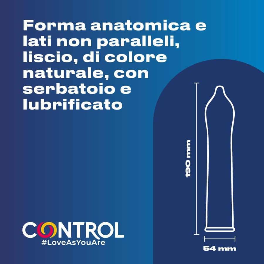 CONTROL - PRESERVATIVI NATURALI 144 UNIT Control Condoms