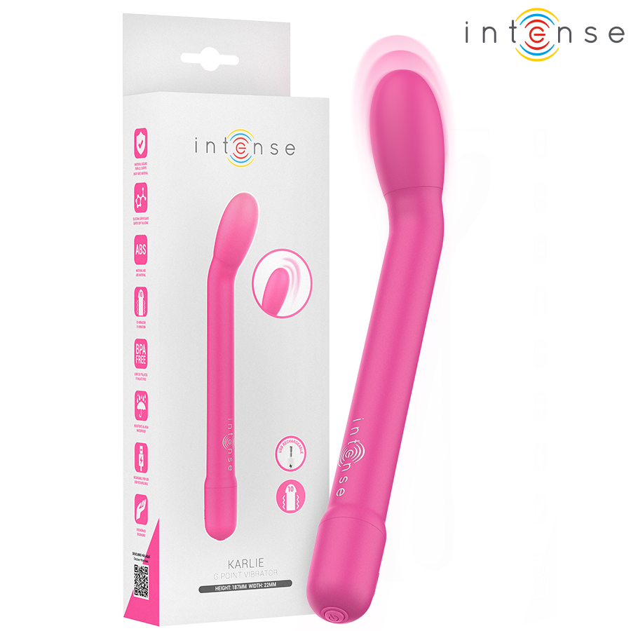INTENSE - KARLIE STIMOLATORE PUNTO G RICARICABILE ROSA Intense Fun