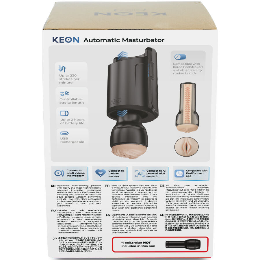 KIIROO - KEON WIFI MASTURBATORE AUTOMATICO Kiiroo