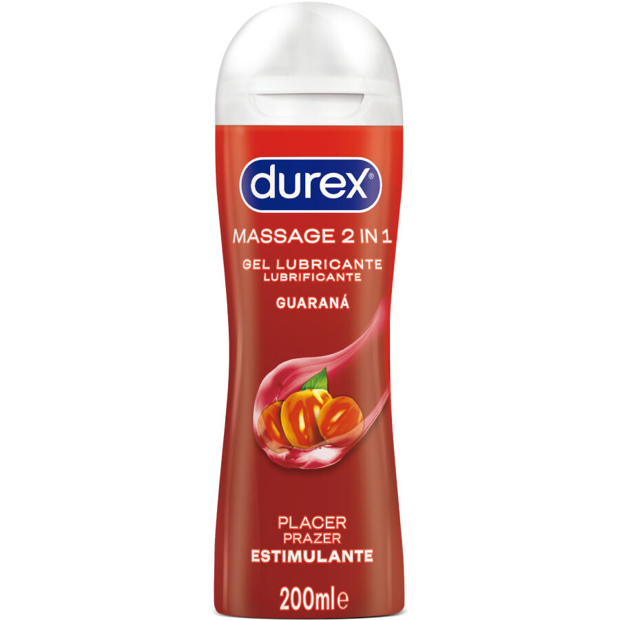 DUREX - GEL LUBRIFICANTE DA MASSAGGIO STIMOLANTE AL GUARAN 200 ML Durex Lubes