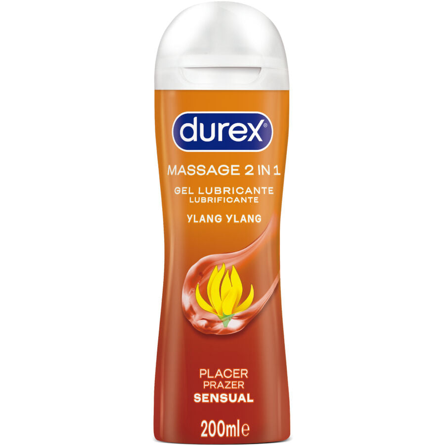 DUREX - GEL LUBRIFICANTE DA MASSAGGIO SENSUALE YLANG YLANG 200 ML Durex Lubes