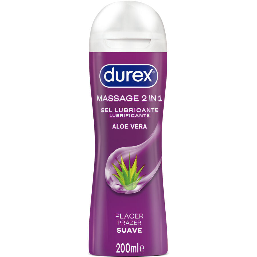 DUREX - GEL LUBRIFICANTE DA MASSAGGIO SOFT ALOE VERA 200 ML Durex Lubes