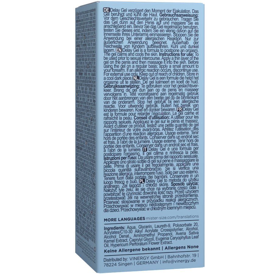 MISTER SIZE - GEL RITARDO 50 ML Mister Size