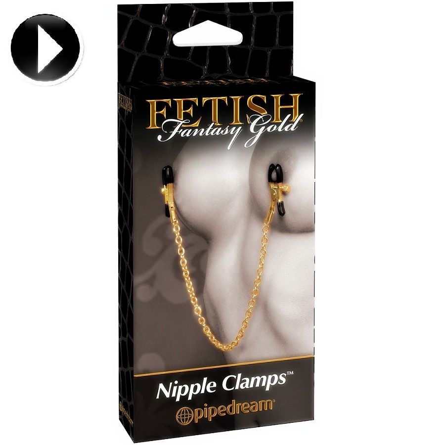 FETISH FANTASY GOLD - PINZE PER CAPEZZOLI Fetish Fantasy Gold