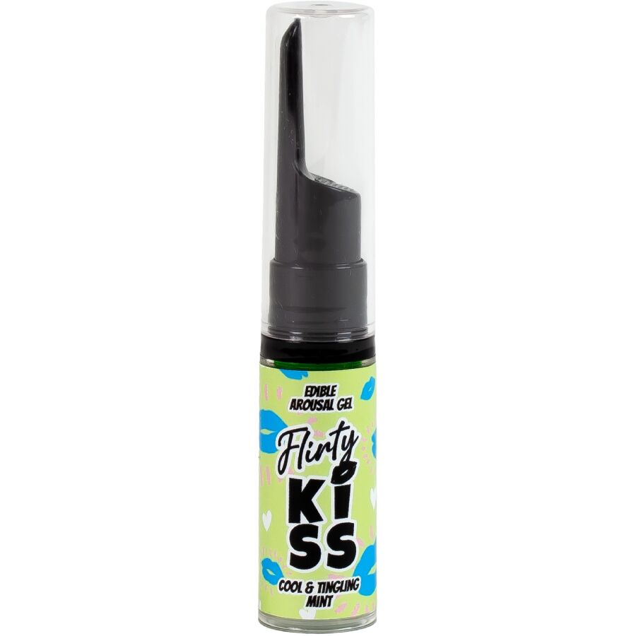 SECRETPLAY - GEL PER BACI CIVATRICI CON EFFETTI SESSUALI ORALI FRAGOLA E MENTA 2 x 8 GR Secretplay Cosmetic
