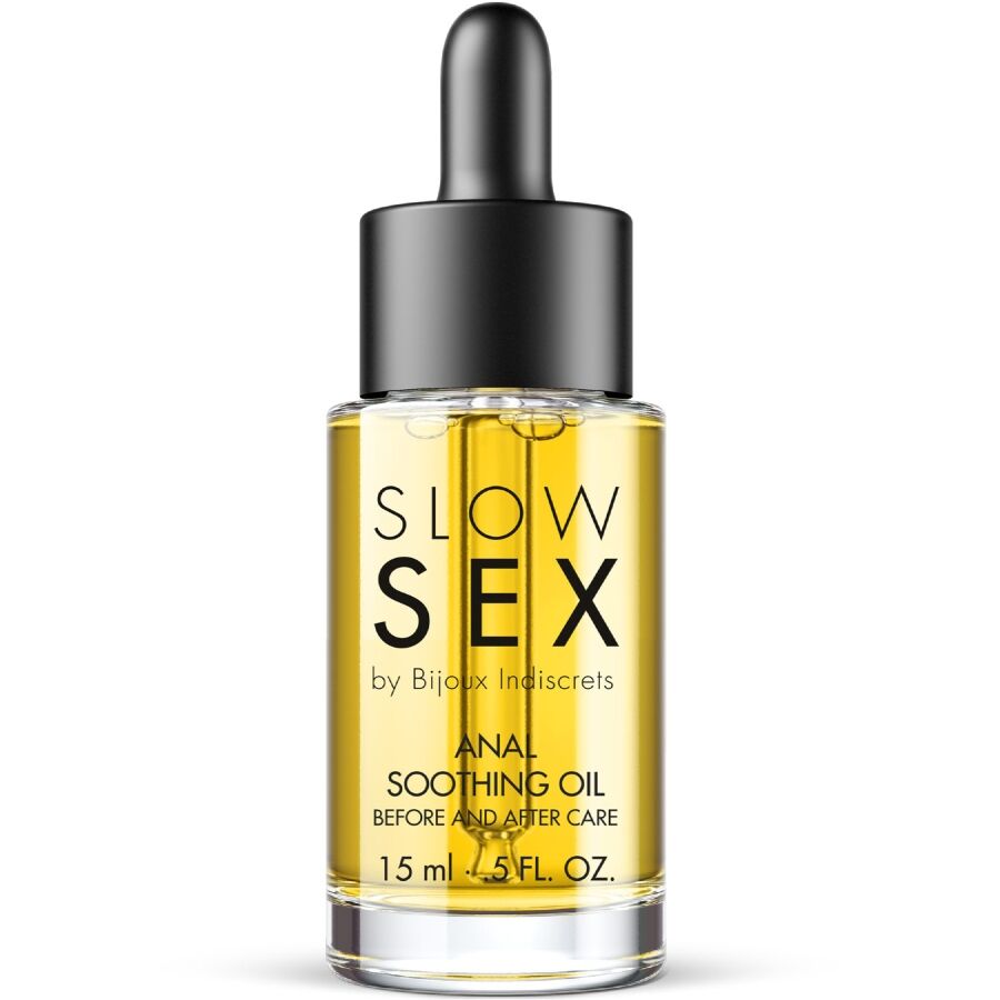 BIJOUX INDISCRETS - OLIO ANALE LENITIVO SLOW SEX 15 ML Bijoux Slow Sex