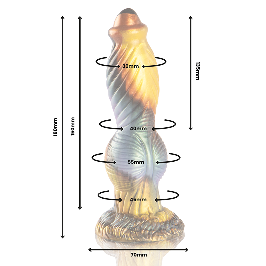 EPIC - PHOENIX DILDO LA RISORGENZA DEL PIACERE TELECOMANDO RICARICABILE Epic