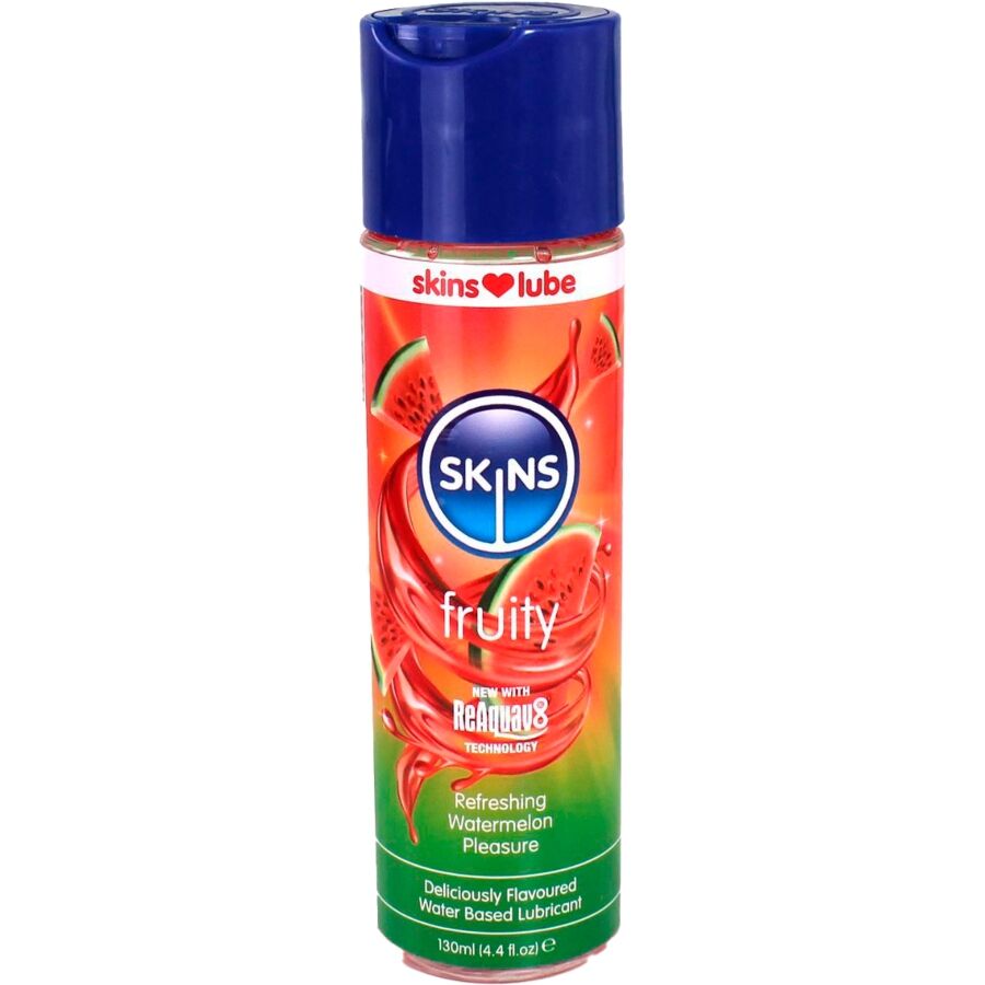 SKINS - LUBRIFICANTE FRUTTATO A BASE D'ACQUA ANGURIA 130 ML Skins