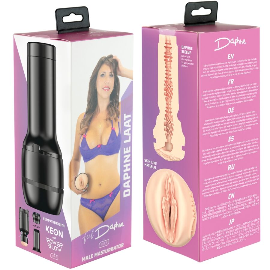 KIIROO - FEEL DAPHNE LAAT STARS COLLECTION STROKERS POWERBLOW COMPATIBILE Kiiroo