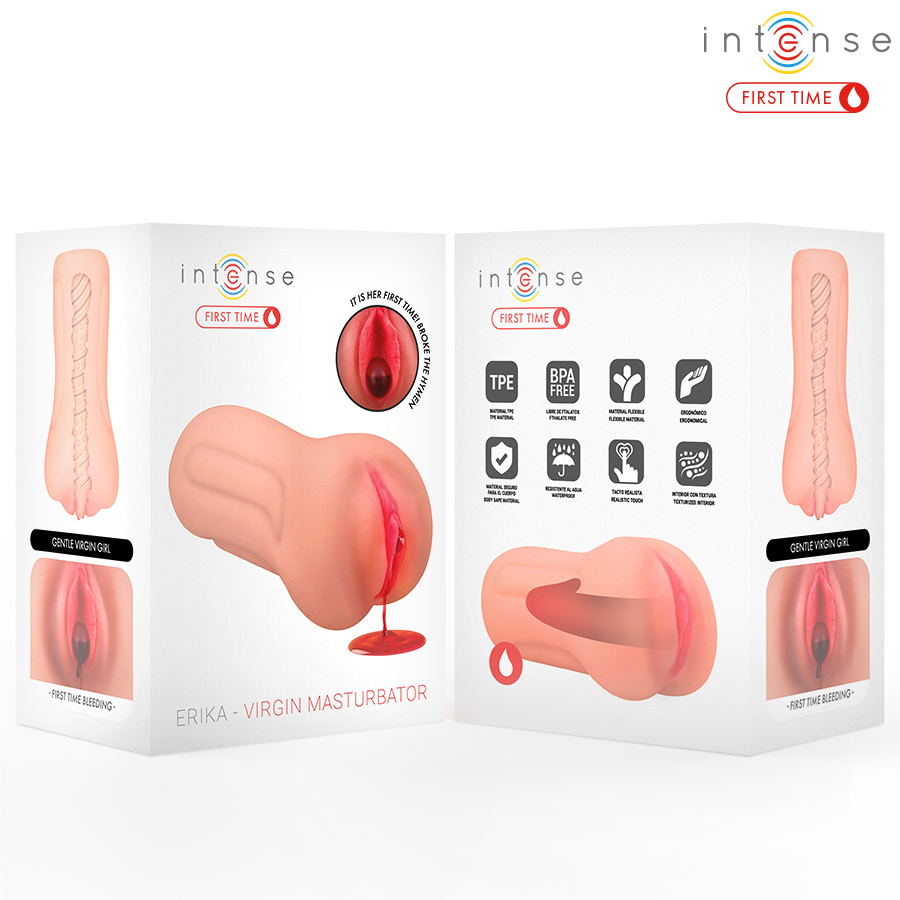 INTENSE FIRST TIME - ERIKA VERGINE MASTURBATORE CON SANGUINAMENTO Intense Bodies & Masturbators
