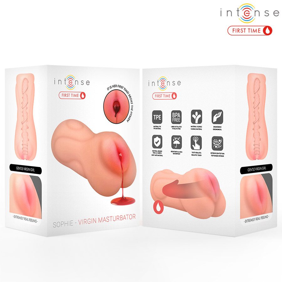 INTENSE FIRST TIME - SOPHIE VERGINE MASTURBATORE CON SANGUINAMENTO Intense Bodies & Masturbators