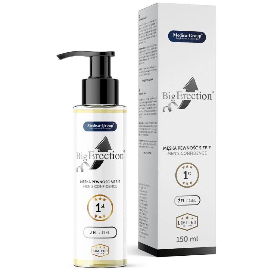 MEDICA GROUP - GEL INTIMO PER EREZIONI GRANDI PER UOMO 150 ML Medica Group