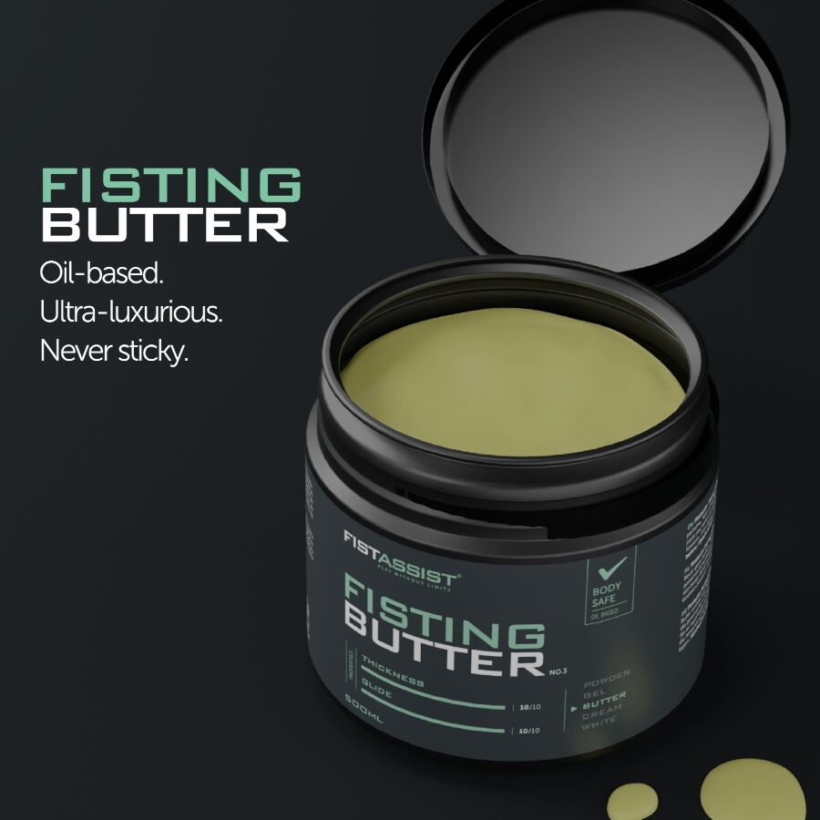 COBECO - FIST ASSIST BUTTER LUBRIFICANTE A BASE DI OLIO 500 ML Cobeco - Fist Assist