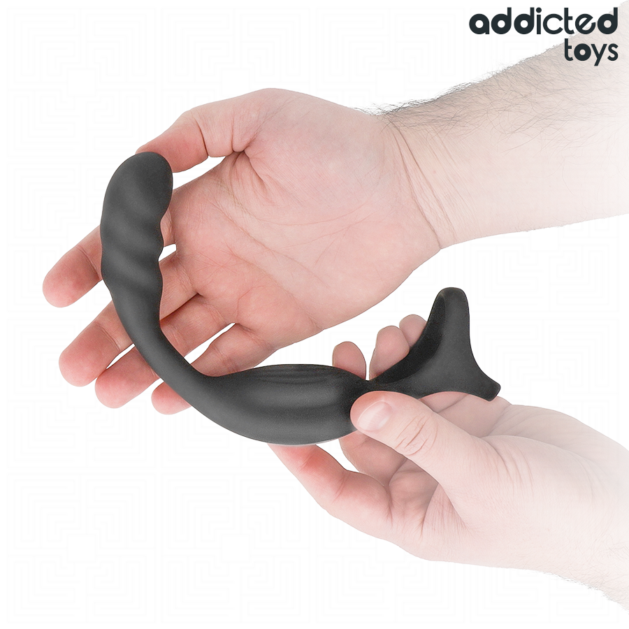 ADDICTED TOYS - ANELLO PER IL PENE PROSTATICO DOPPIO CON TELECOMANDO Addicted Toys