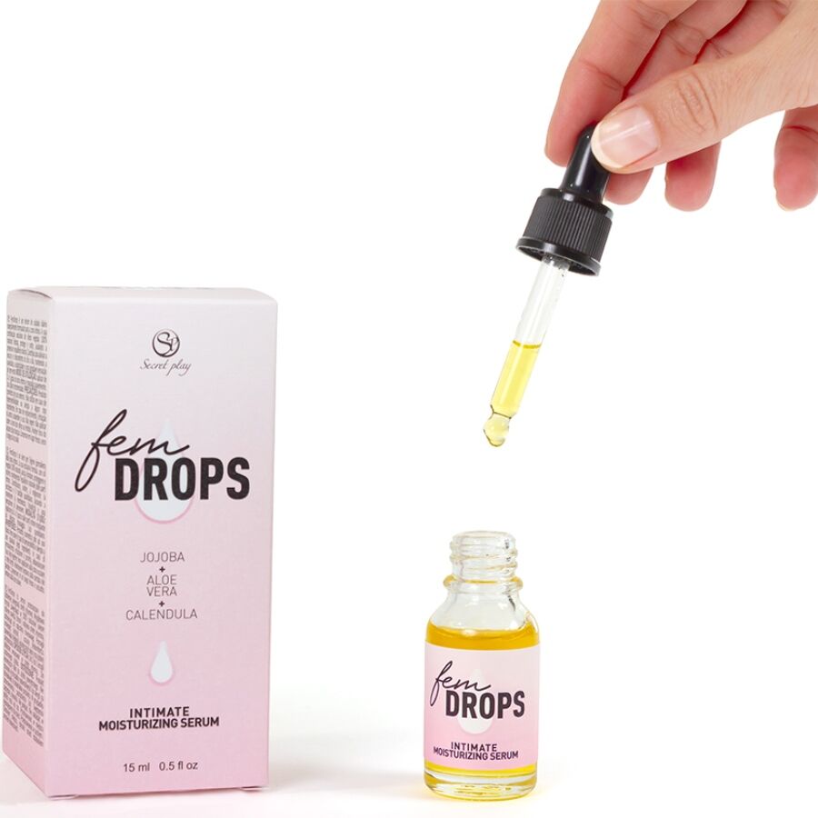 SECRETPLAY - FEM DROPS SIERO IDRATANTE INTIMO 15 ML Secretplay Cosmetic