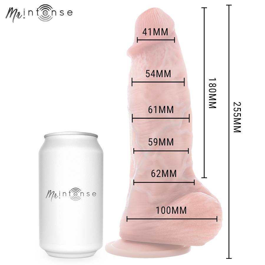 MR INTENSE - DILDO IN SILICONE SPENCER CON PENE GRANDE 25,5 CM -- 6,2 CM Mr. Intense Dildos