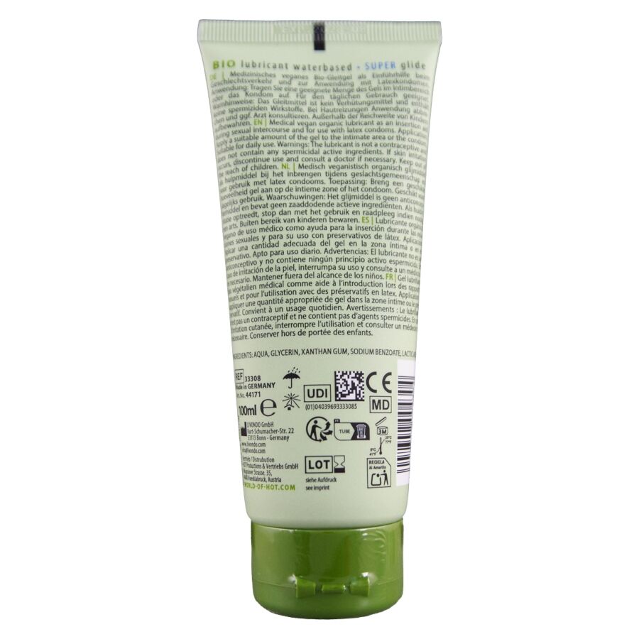 HOT - LUBRIFICANTE BIO A BASE D'ACQUA 100 ML Hot