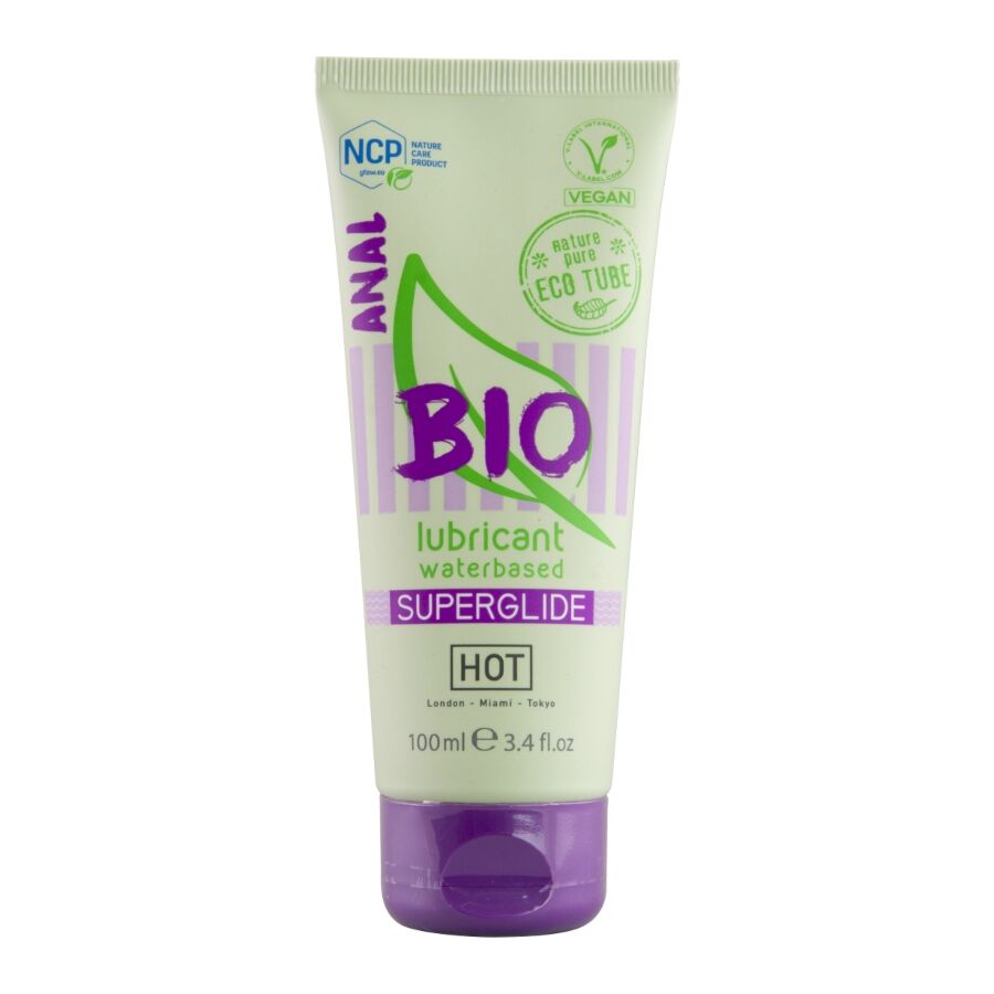 HOT - LUBRIFICANTE BIO A BASE D'ACQUA ANAL 100 ML Hot
