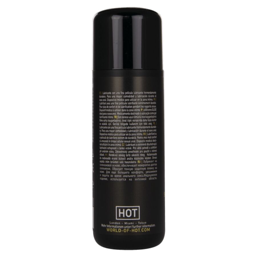 HOT - EXXTREME GLIDE LUBRIFICANTE A BASE DI SILICONE + OLIO COMFORT A+ 50 ML Hot