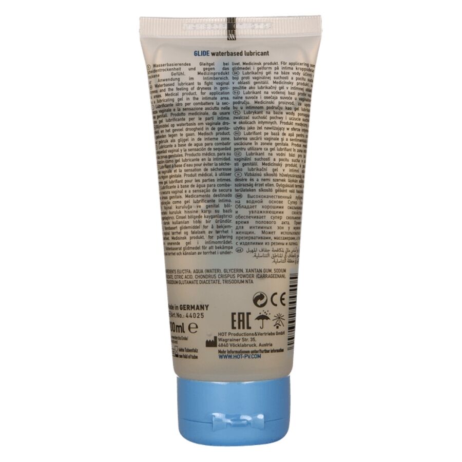 HOT - GLIDE LIQUID PLEASURE LUBRIFICANTE A BASE D'ACQUA 100 ML Hot