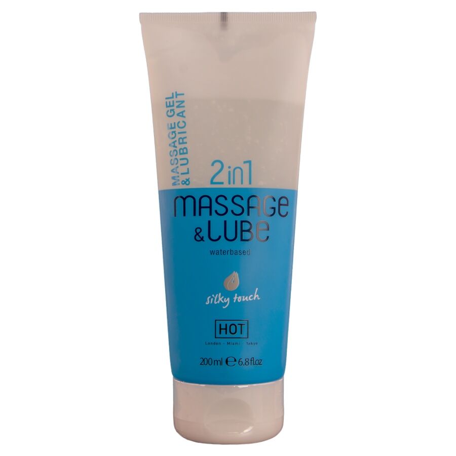 HOT - MASSAGE & GLIDE GEL 2IN1 TOCCO SETOSO 200 ML Hot