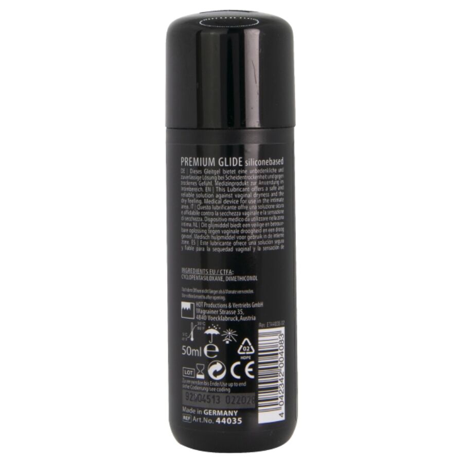 HOT - LUBRIFICANTE A BASE DI SILICONE PREMIUM SILICONE GLIDE 50 ML Hot