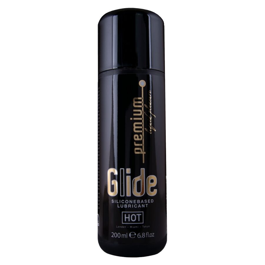 HOT - LUBRIFICANTE A BASE DI SILICONE PREMIUM SILICONE GLIDE 200 ML Hot