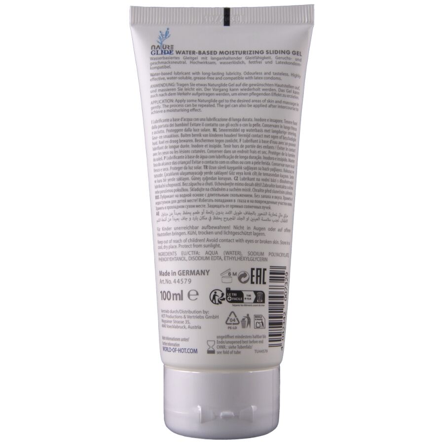 HOT - LUBRIFICANTE A BASE D'ACQUA NATURE GLIDE 100ML Hot
