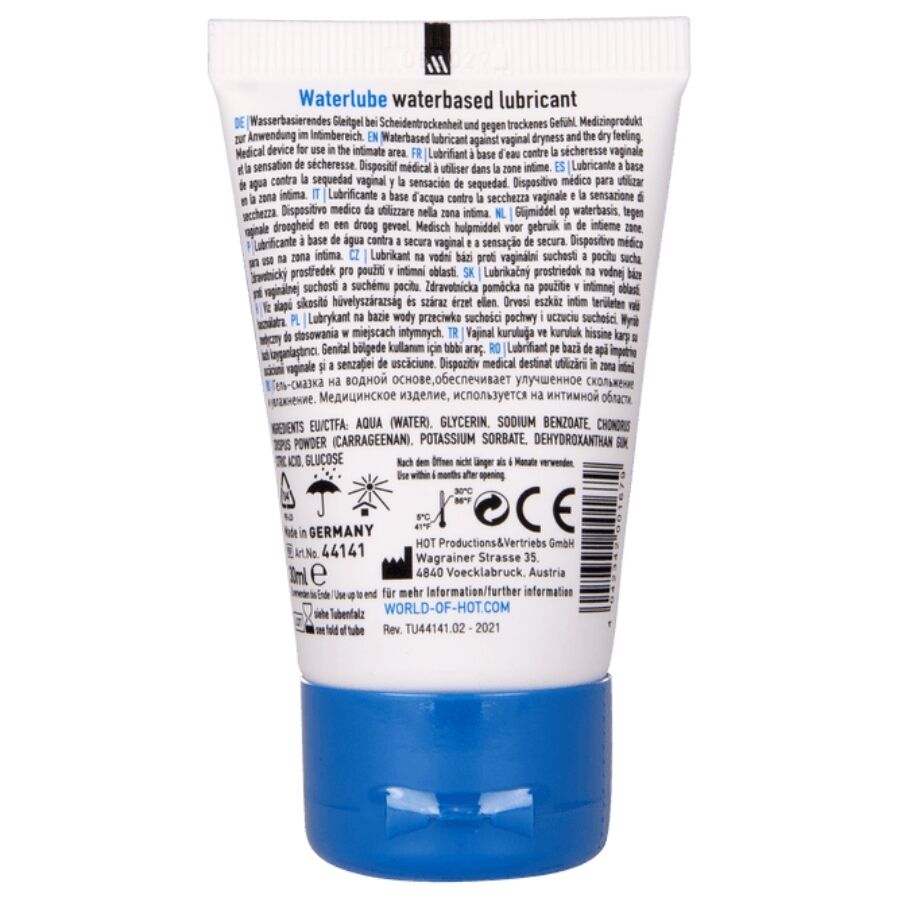 HOT - LUBRIFICANTE AD ACQUA A BASE D'ACQUA DI SORGENTE 30 ML Hot