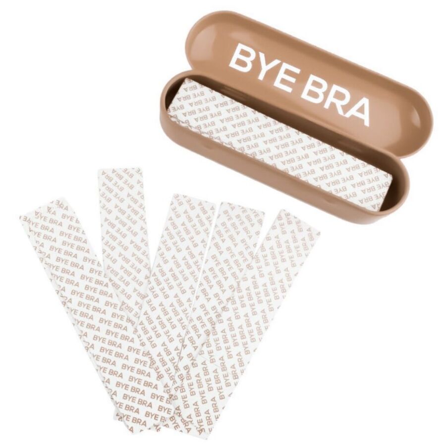 BYE-BRA - CINTA PARA ROPA CON CAJA METLICA TALLA NICA Bye Bra - Tapes