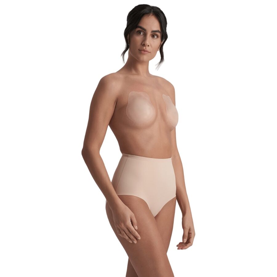 BYE-BRA - RABBIT COPAS DE SILICONA BEIGE TALLA M Bye Bra - Accessories