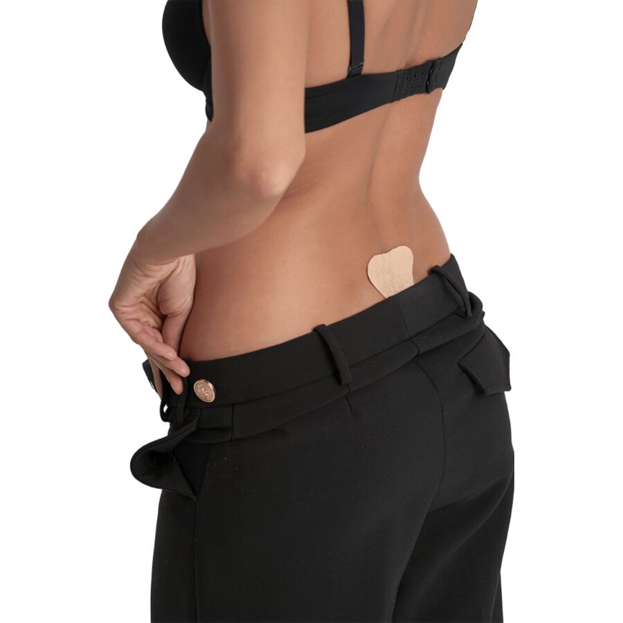 BYE-BRA - TANGA ADHESIVO ENCAJE BEIGE TALLA NICA Bye Bra - Underwear