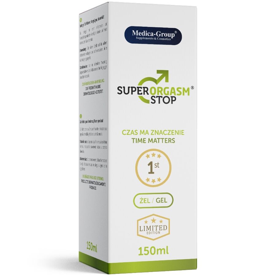 MEDICA GROUP - SUPER ORGASM STOP GEL INTIMO UOMO 150 ML Medica Group