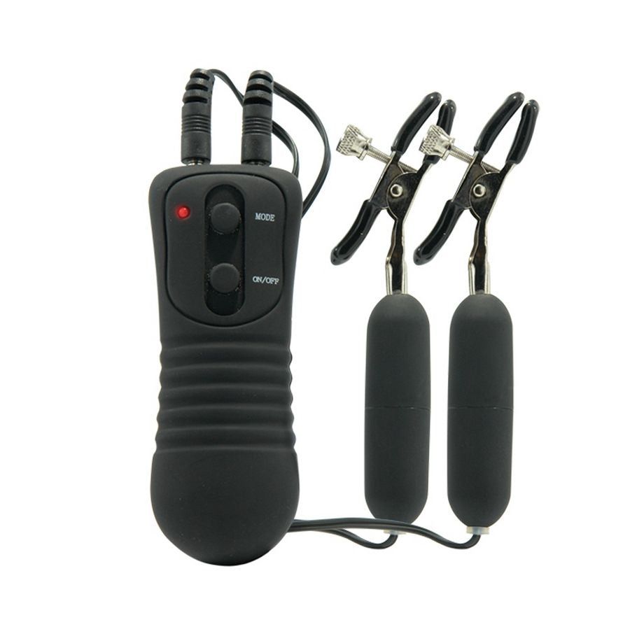 FETISH FANTASY SERIES - PINZE PER CAPEZZOLI VIBRANTI Fetish Fantasy Series