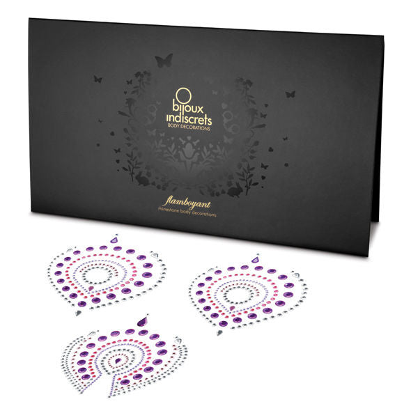 BIJOUX - INDISCRETS FLAMBOYANT LILLA & ROSA Bijoux Desire Metallique