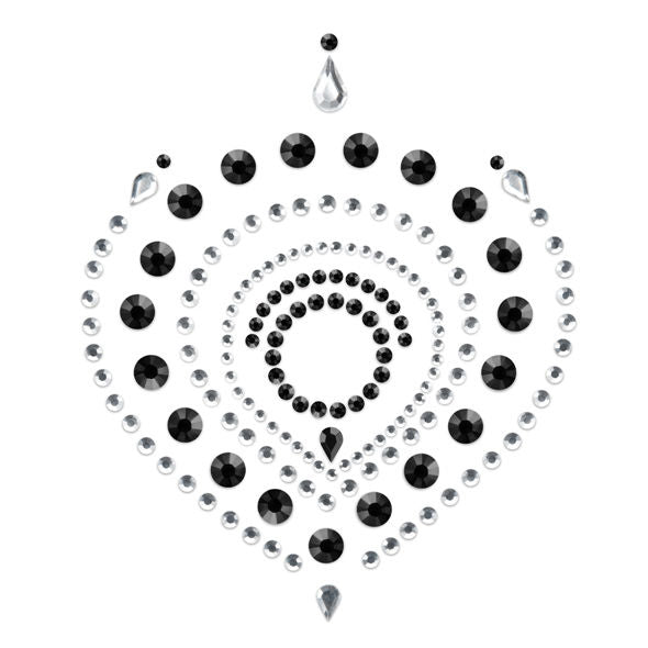 BIJOUX - INDISCRETS FLAMBOYANT NERO & ARGENTO Bijoux Desire Metallique