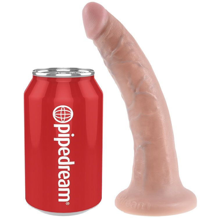 KING COCK - 7 DILDO CARNE 17.8 CM King Cock