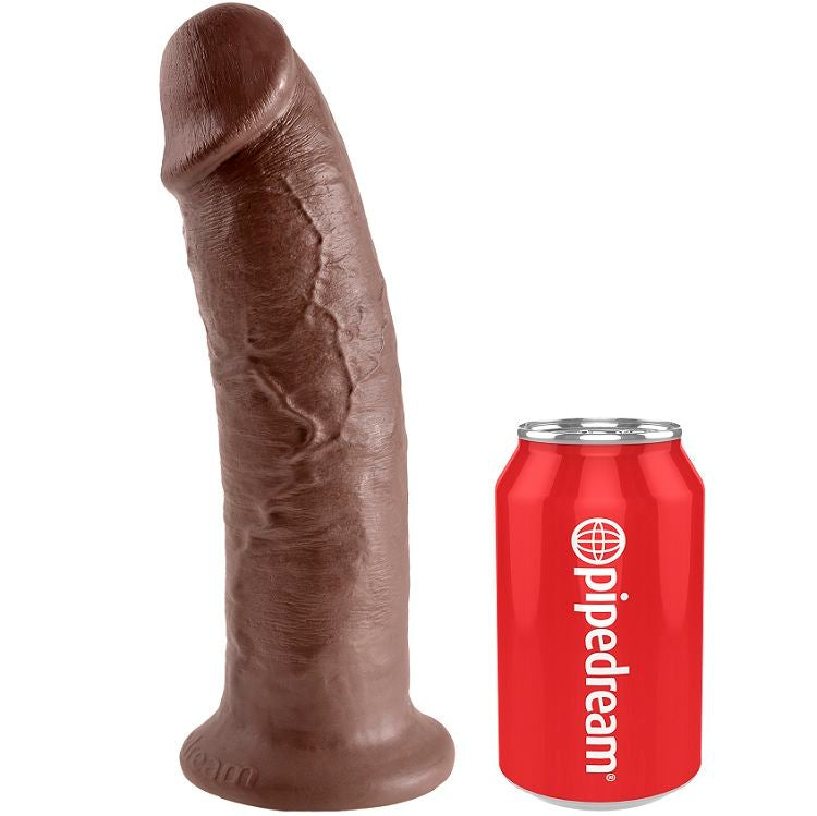 KING COCK - 10 DILDO MARRONE 25.4 CM King Cock