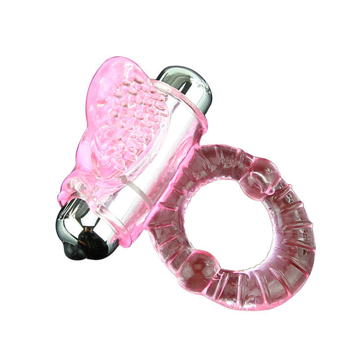 BAILE - ANELLO DOLCE ABS 10 RITMI ANELLO VIBRATORE PENE ROSA Baile For Him