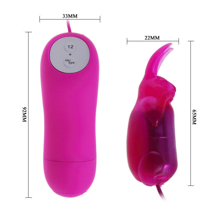 BAILE - SIMPATICO VIBRATORE CONIGLIETTO SEGRETO 12 VELOCIT Baile Stimulating