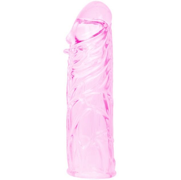 BAILE - COPERTURA PENE IN SILICONE STIMOLANTE ROSA 13 CM Baile For Him