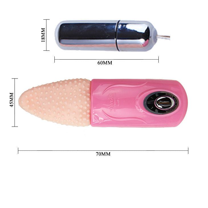 BAILE - MASSAGGIATORE PER LA DELLA LINGUA 3V Baile Vibrators