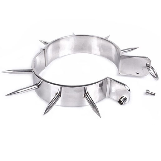 METAL HARD - COLLARE SCHIAVO BDSM CON PUNTI Metal Hard