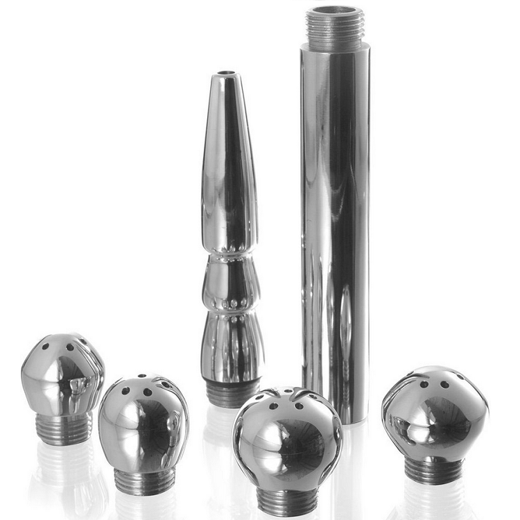 METAL HARD - SET PULIZIA VAGINALE/ANALE 5 PZ Metal Hard