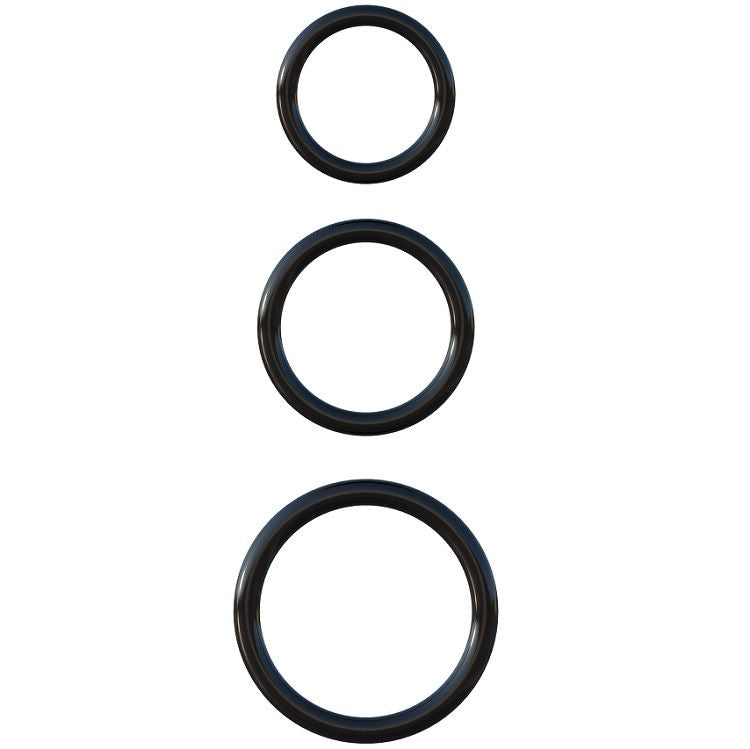 FANTASY C-RINGZ - SET 3 ANELLI STAMINA IN SILICONE Fantasy C-Ringz