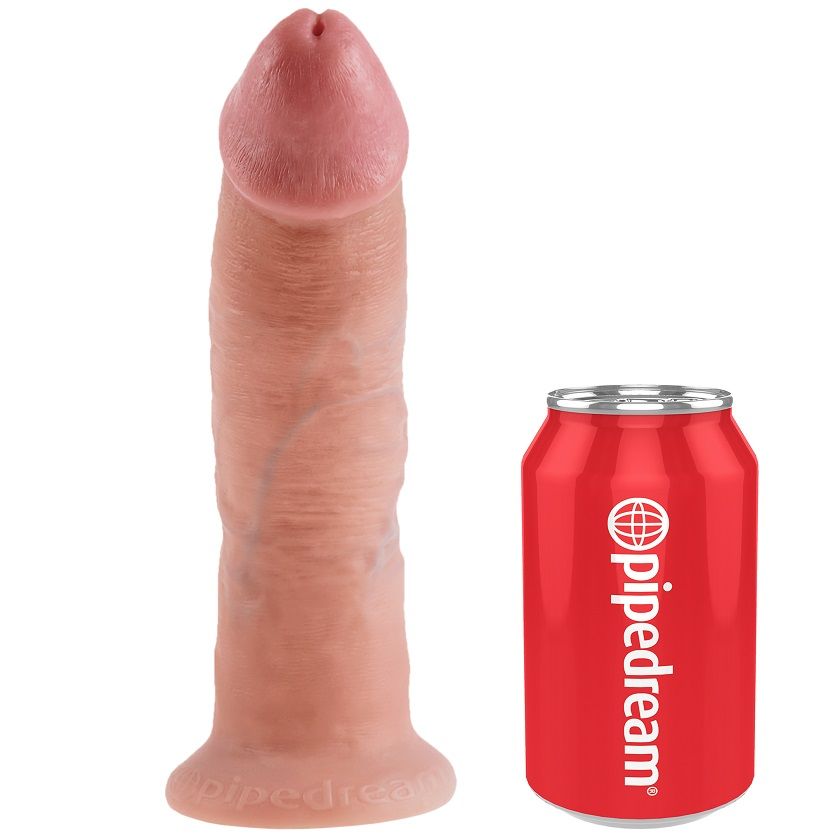 KING COCK - IMBRACATURA PER CAZZO KING CON PENE NATURALE REALISTICO 22,9 CM King Cock